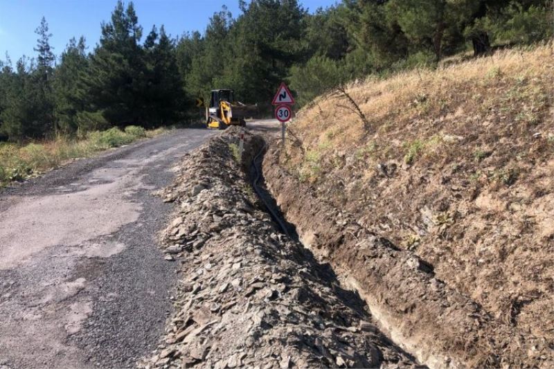 Bursa kırsalında tankerle su taşıma dönemi bitiyor