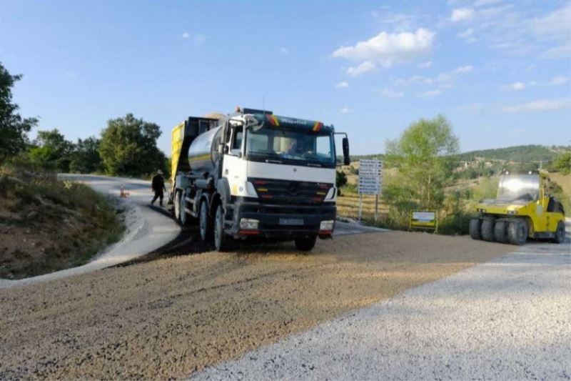 Eskişehir mahalleleri asfalt sathi kaplanıyor