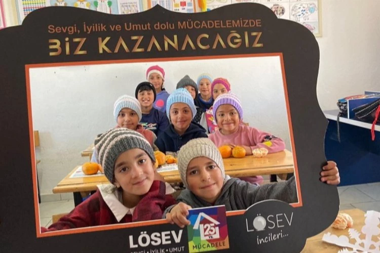 LÖSEV’den tüm çocuklara doğal mandalina