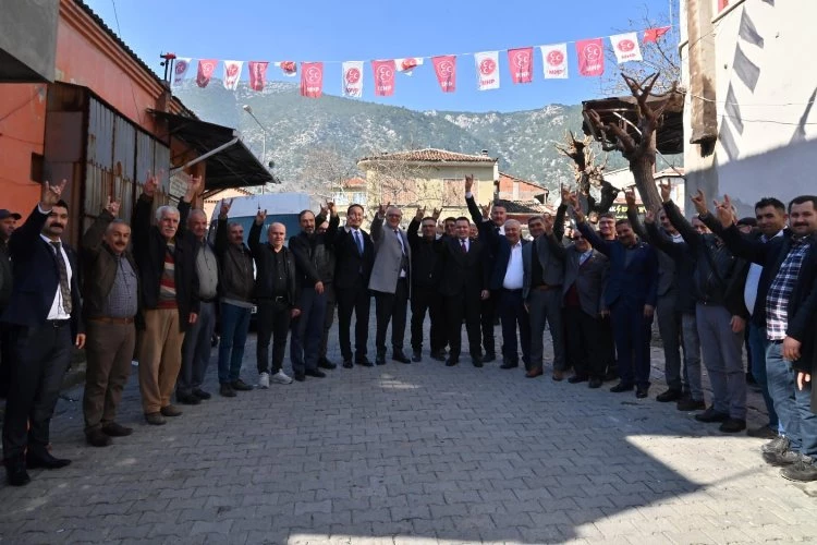 Başkan Ergün’ün Kırkağaç’ta Cumhur İttifakı ortaklarıyla buluştu