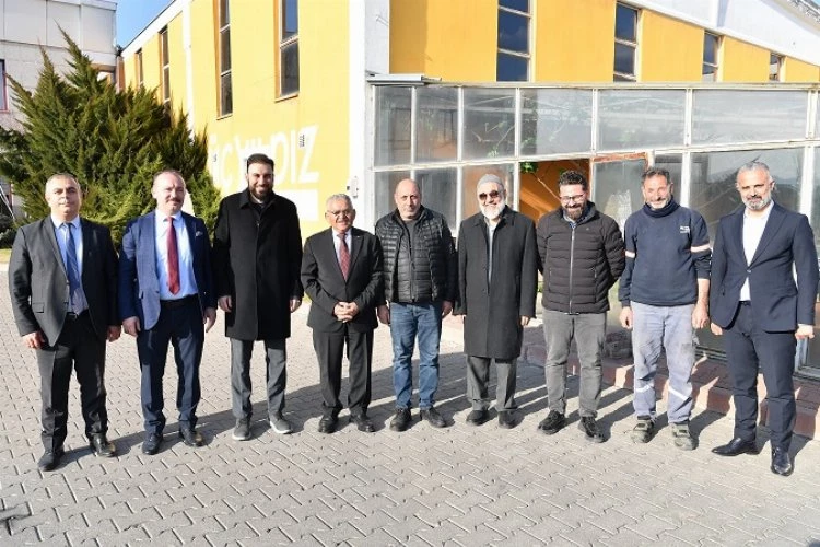 Başkan Büyükkılıç’tan kentin ihracatına katkı sağlayan fabrikalara teşekkür