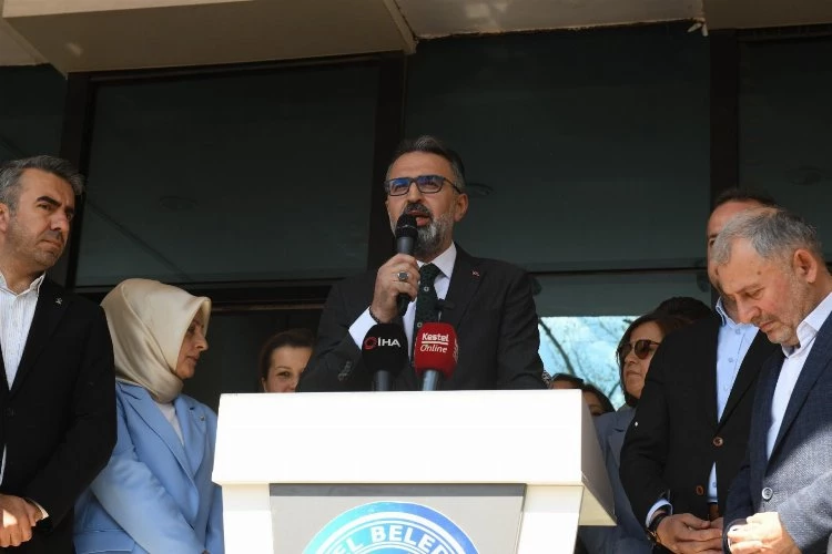 Kestel Belediye Başkanı Ferhat Erol, görevini devraldı