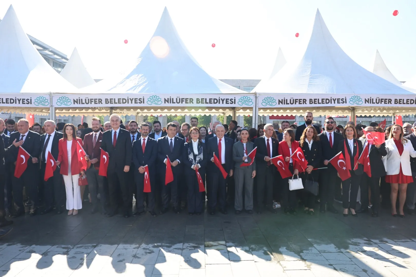 Nilüfer’de Cumhuriyet coşkusu