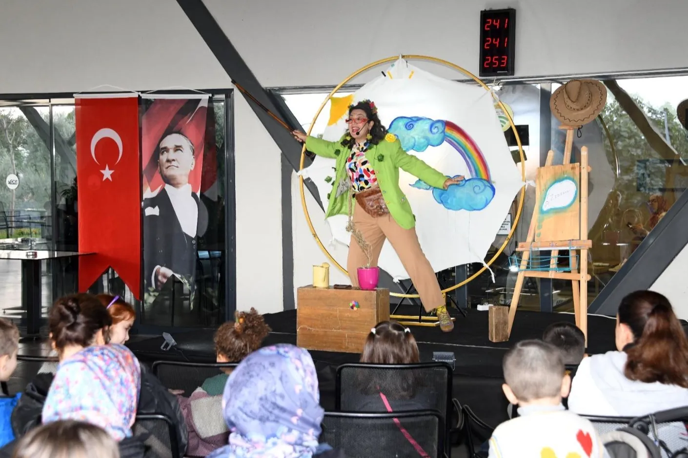 Bursa Osmangazi’de ara tatil şenlendi