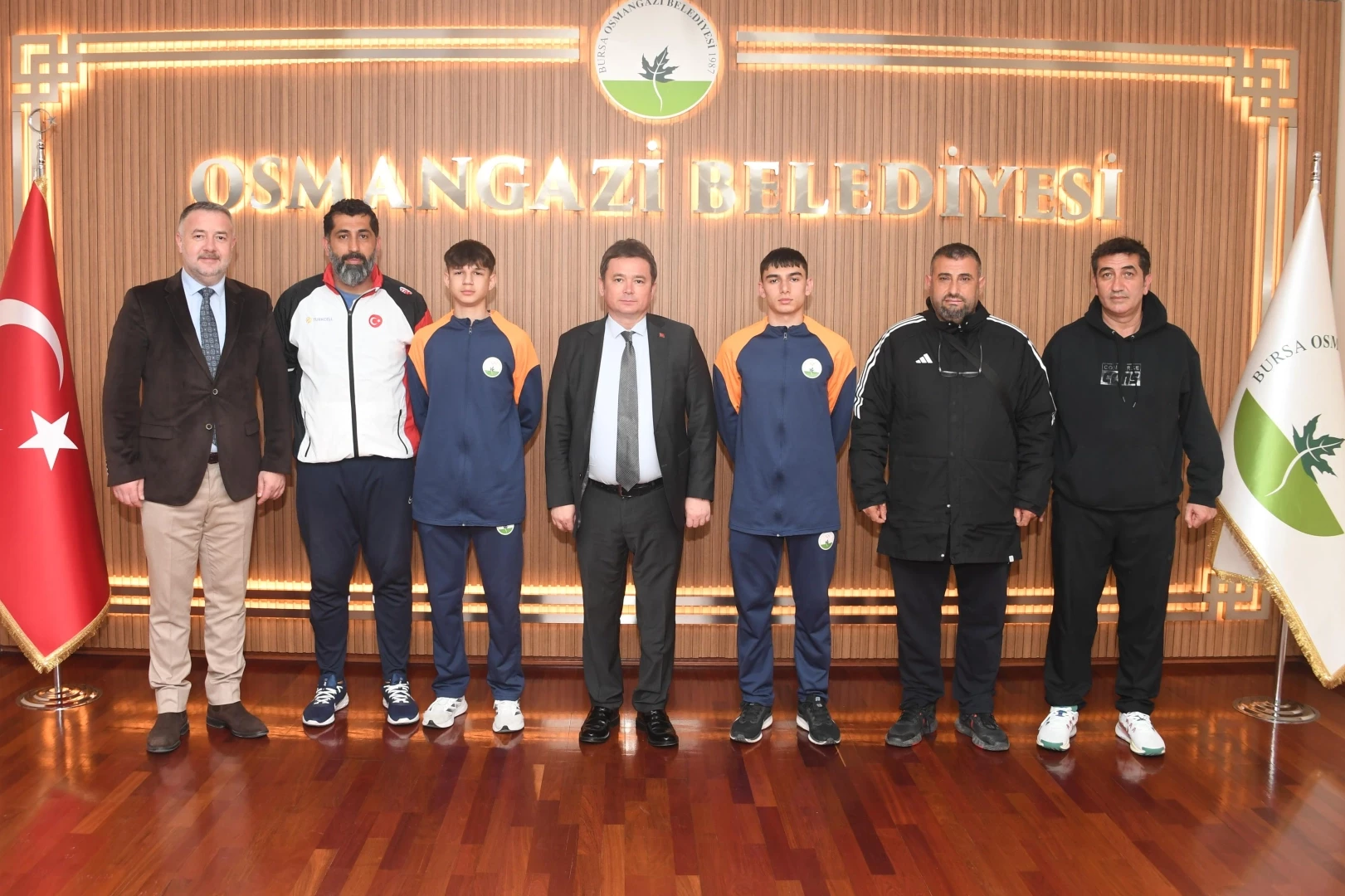 Milli sporcular Osmangazi
