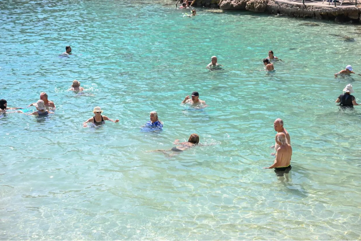 Emeklilerin deniz keyfi