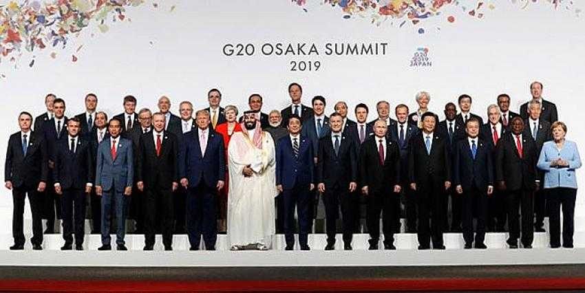 G20 Osaka Liderler Zirvesi başladı
