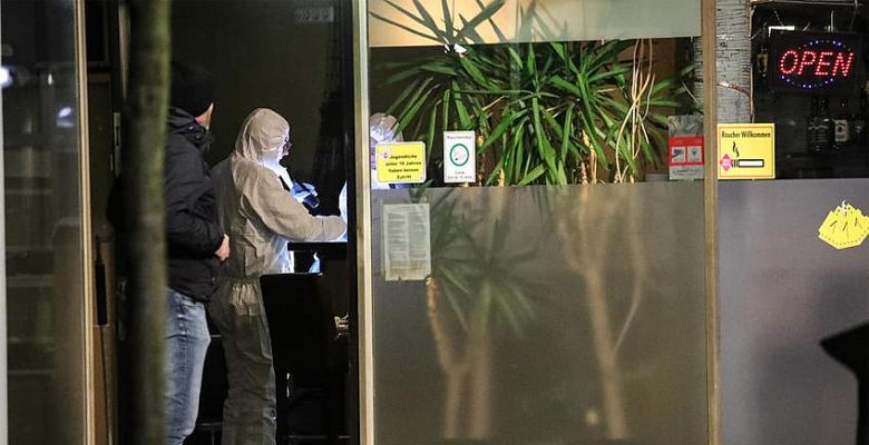 Alman saldırganın evinde ırkçı bildiriler ele geçirildi