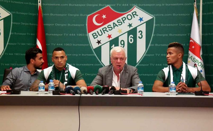 Titi ve Ekong, resmen Bursaspor
