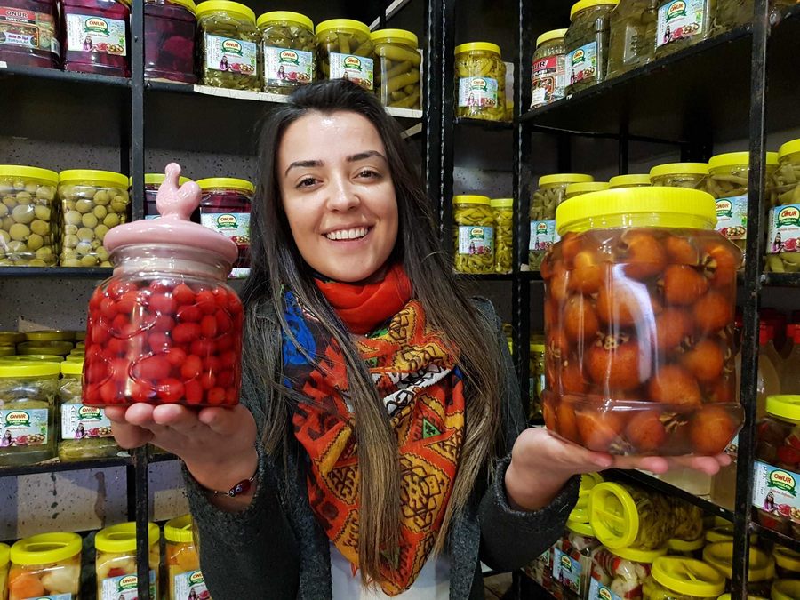 Gedelek turşusu dünya sofralarında