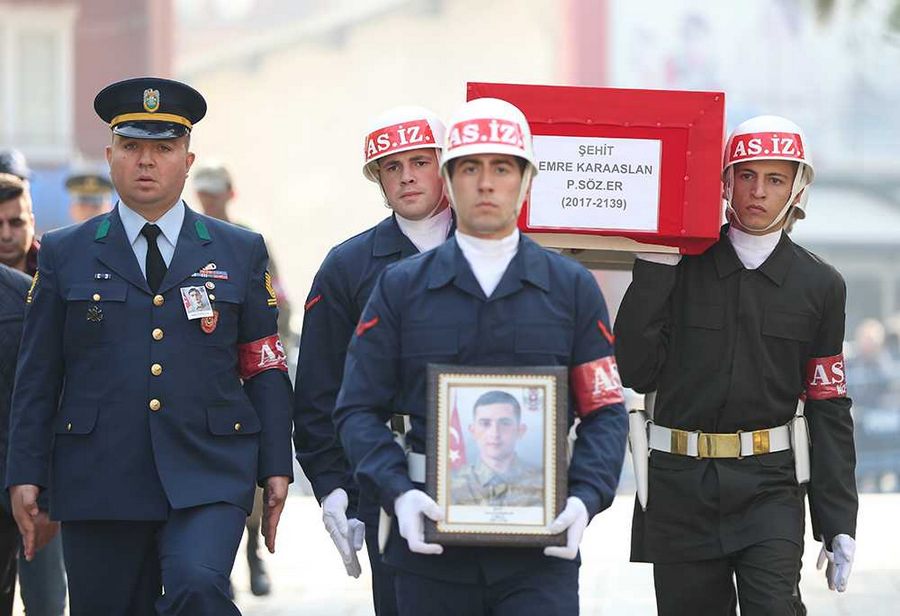 Bursa şehidini gözyaşlarıyla uğurladı