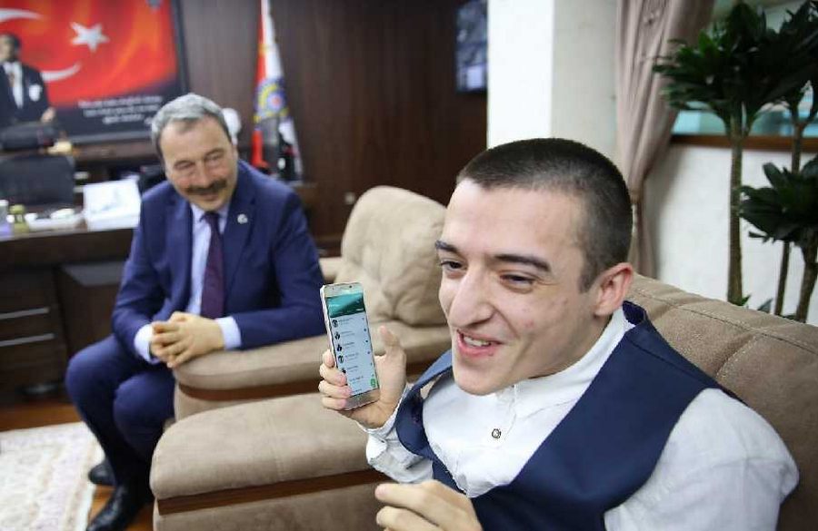 Şehit çocuğunun hayalini gerçekleştirdi