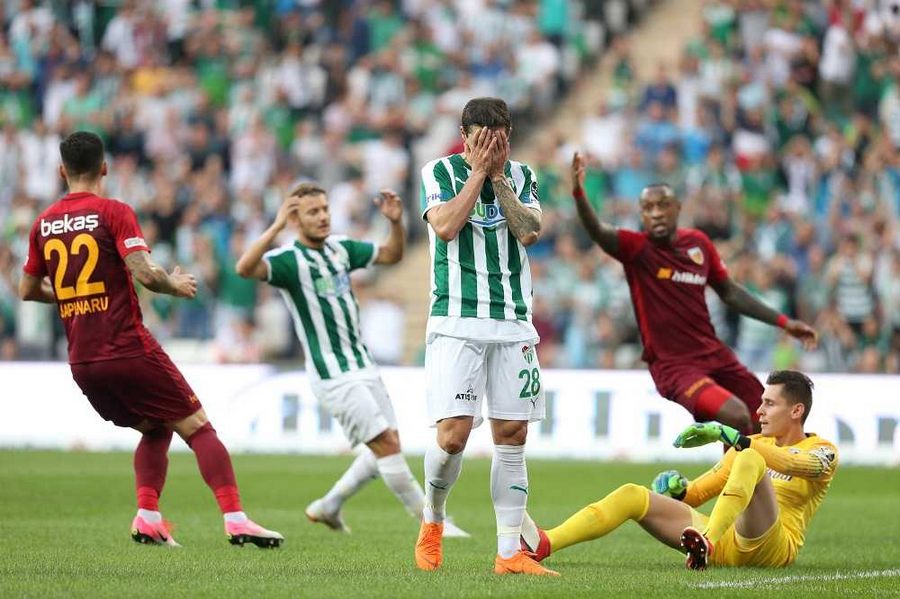 Bursaspor maçında gol çıkmadı