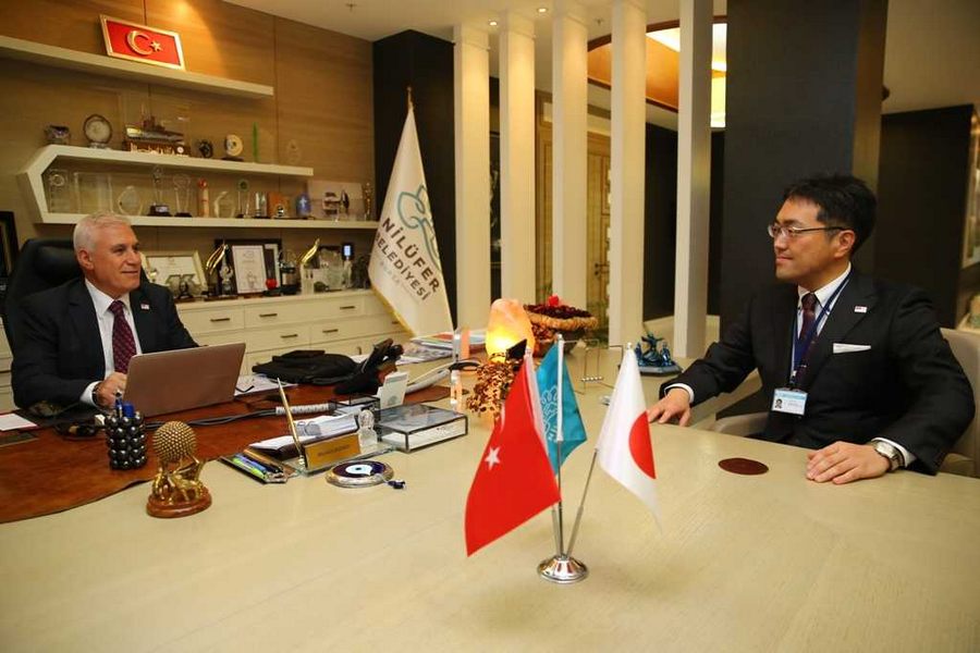 Nilüfer Belediyesine Japon personel