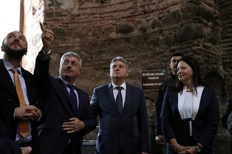 Makedonya Cumhurbaşkanı Gjorge Ivanov Bursa