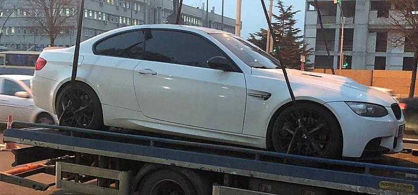 Drift yapan sürücüye ceza yağdı