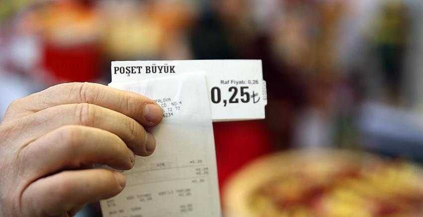Plastik poşetler 25 kuruştan satılmaya başladı