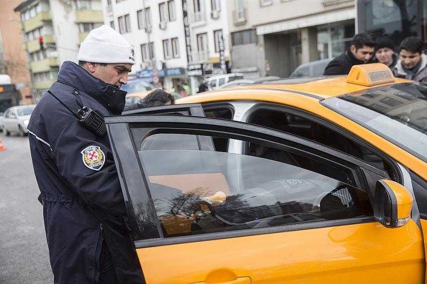 Taksicilere ceza yağdı
