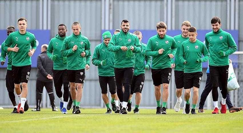 Bursaspor, Kayserispor maçı hazırlıklarına başladı