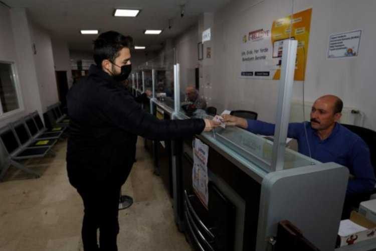 Bursa İnegölde tahsilat servisleri hafta sonu açık 