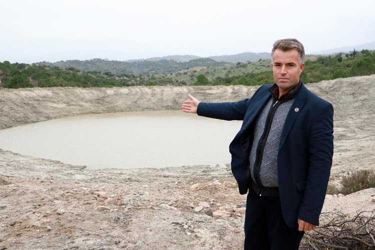 Aydında sulama göletleri temizlendi 