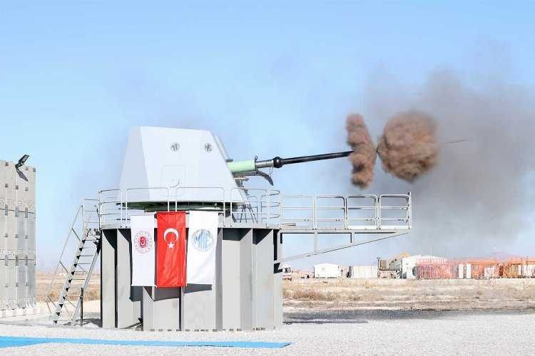 Denizdeki milli gururdan test atışı