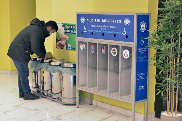 Bursa Yıldırımda hem takımına hem vatandaşa destek 