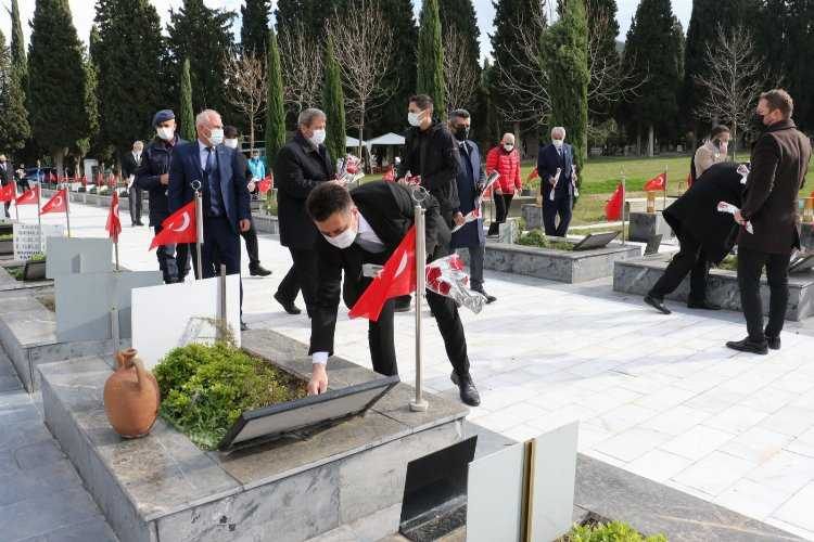 Manisa maden şehidini andı 