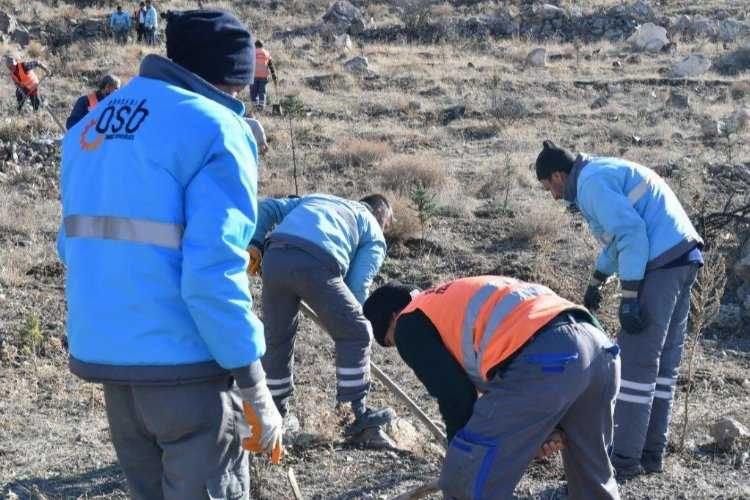 Kayseri OSBden fidan seferberliği