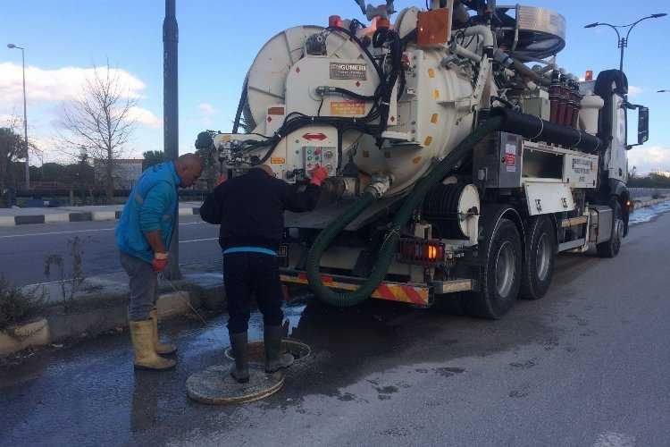 Manisada taşkın riskine karşı önlem 