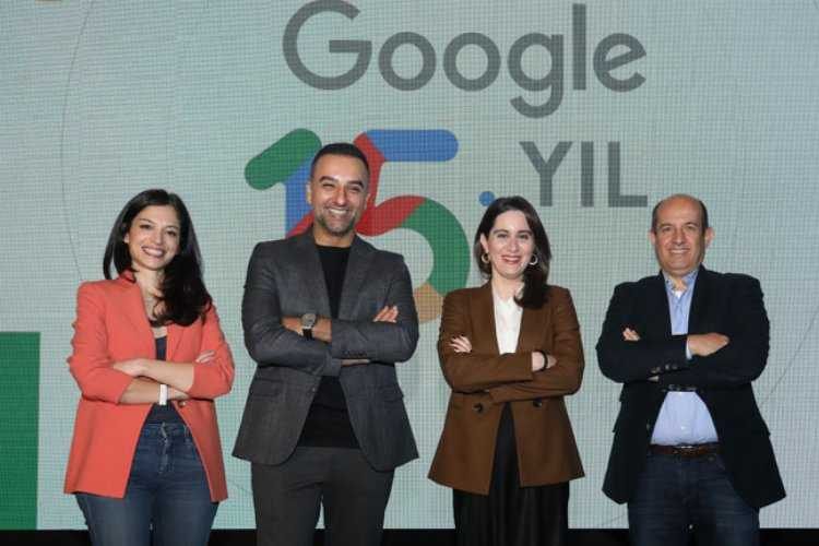 Google Türkiyede 15. yılını kutluyor