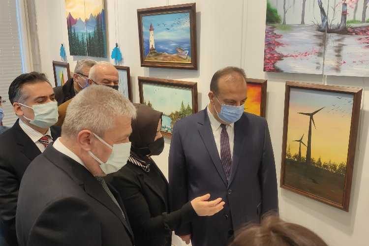 Bursada ötelenmiş hayatlardan el sanatları sergisi
