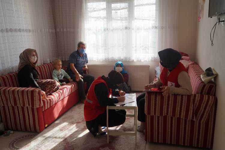Türk Kızılayı Bursanın dağ ilçelerine umut oldu