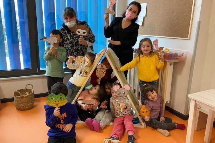 İzmitte minikler Toprak işçileri derslerine başladı 