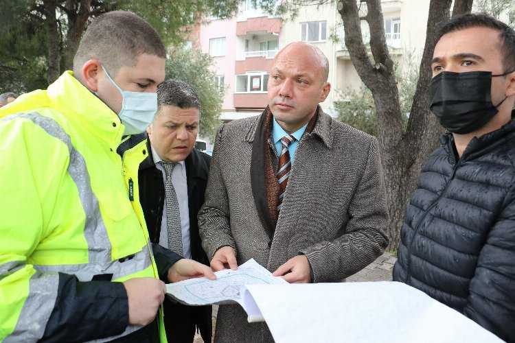 Manisa Akhisarda 20 bin metrekarelik peyzaj uygulaması 