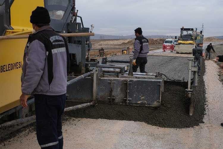 Kütahya Yoncalıya beton asfalt 