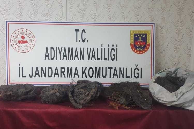 Adıyaman Kahtada kablo hırsızlarına jandarma sürprizi