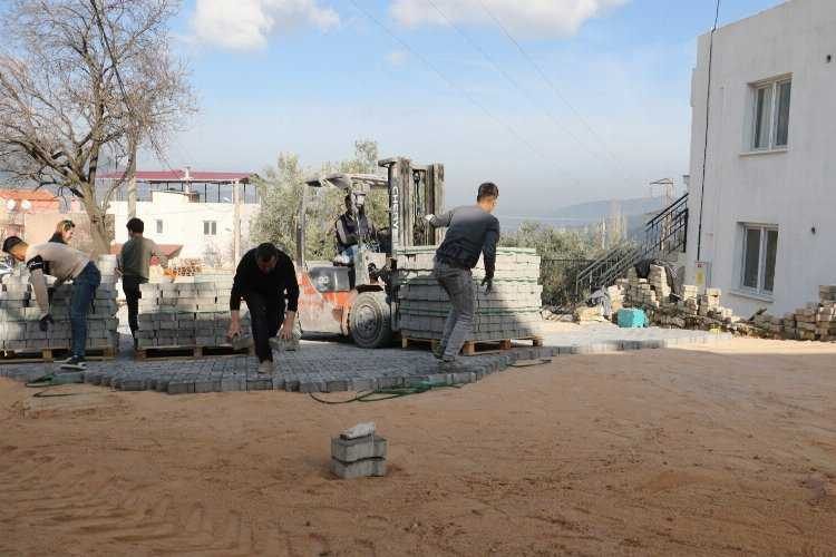 Manisa Karakocada üstyapı çalışmaları başladı 