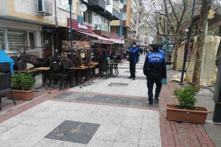 Manisada kaldırım işgaline geçit verilmiyor