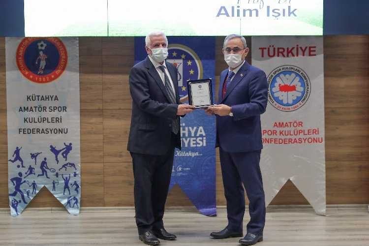 Kütahyada amatör kulüplere 400 bin TL yardım 