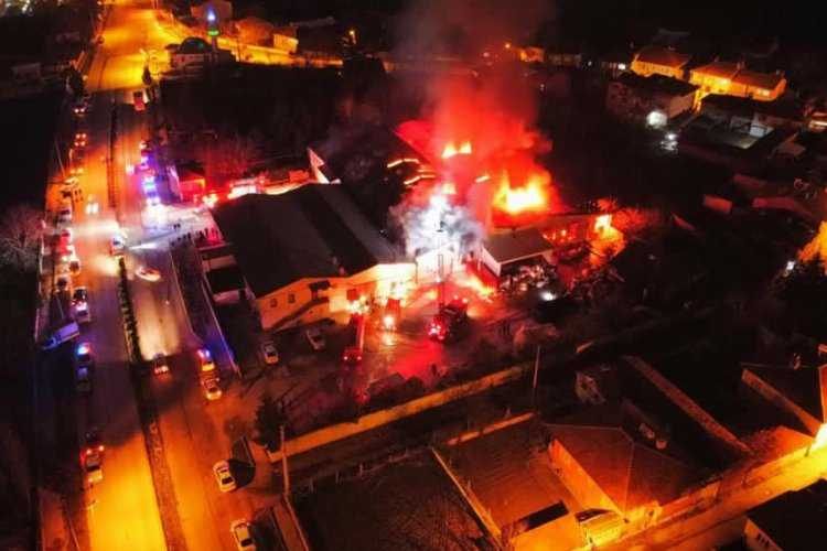 Kütahyada itfaiye can ve mal güvenliğini korudu 