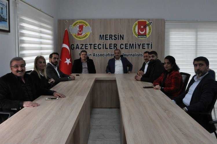 Mersinde Gelecekten gazetecilere ziyaret