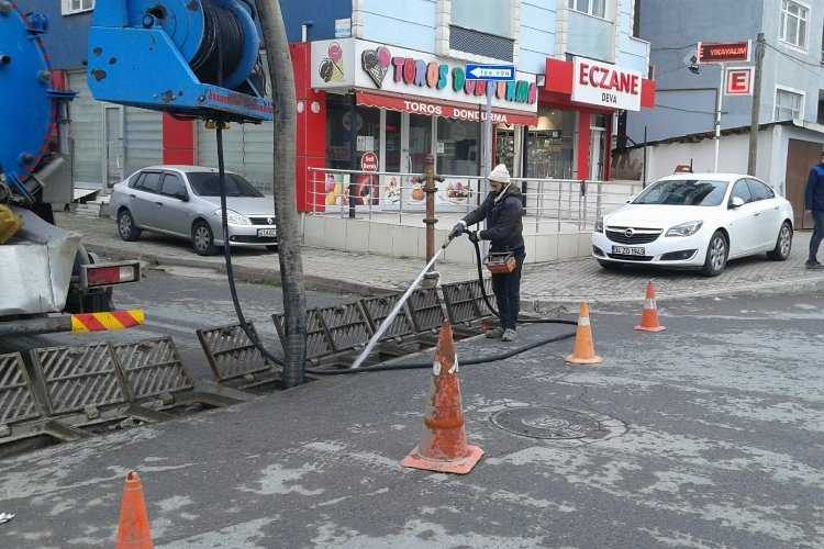 Kocaeli Gebzenin altyapı hatlarında temizlik 