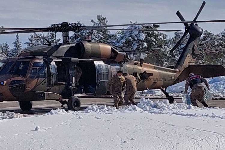 Gaziantepe helikopter desteği 