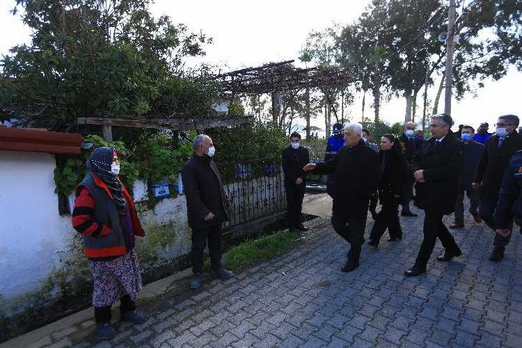 Muğlada Başkan Güründen Köyceğize ziyaret 