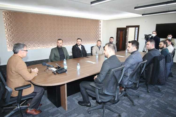 TÜMSİAD yeni yönetiminden Başkan Özdoğana ziyaret 