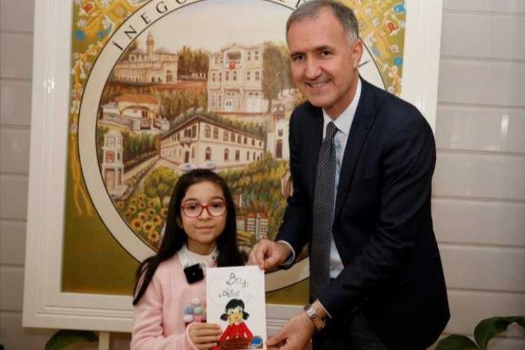 Bursa İnegölde pandemi Küçük Fatmayı yazar yaptı 