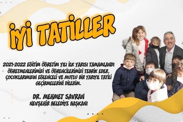Mehmet Savrandan yarıyıl mesajı