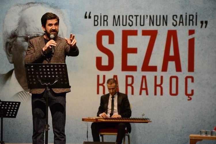 Bursa Yıldırımda Sezai Karakoç anıldı  