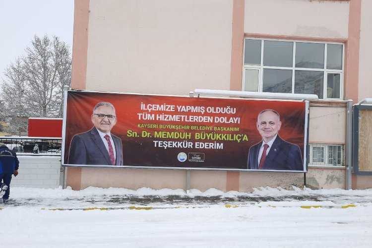 Başkan Büyükkılıça Yahyalı Belediye Başkanı Öztürkten teşekkür 